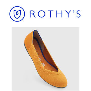 *SOLD* Rothy’s RETIRED Lemondrop Yellow Flats 7